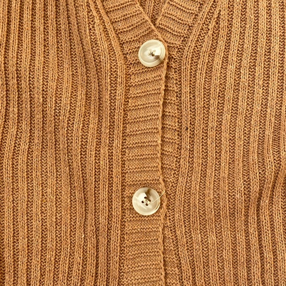 Muted Orange Cardigan - Picture 2 of 5